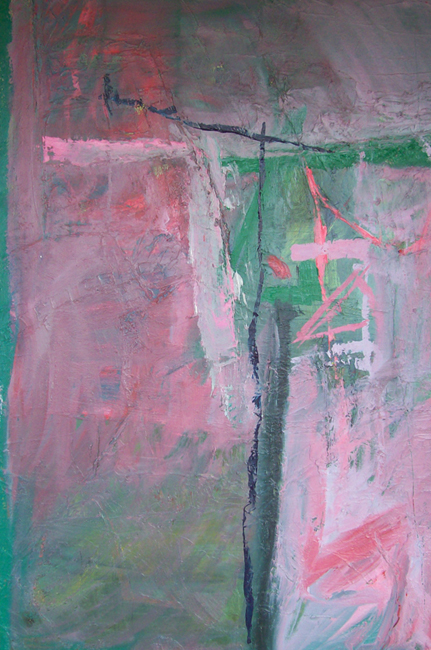 13.	Up-state Silence  (B.F.A. Show)  "36 x 24”  1991